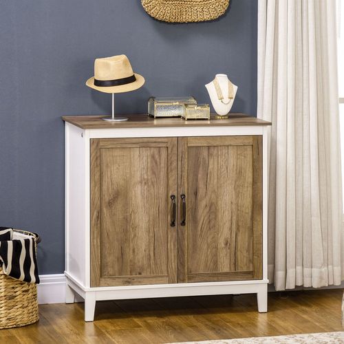 Farmhouse Storage Cabinet, Storage Cupboard Sideboard with 2 Doors