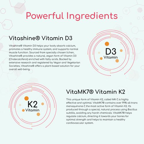 PROSTRIP®️ Vitamin D3 + K2 – 30 Oral Vegan Strips