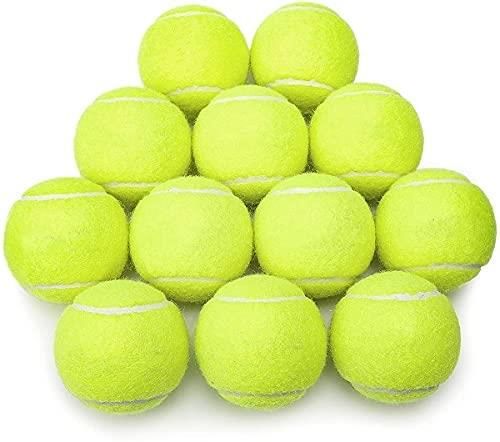 Aspect Practice Tennis Balls, Pressureless Training Exercise Tennis Balls with bag, Soft Rubber Tennis Balls for Beginners, Pack of 24