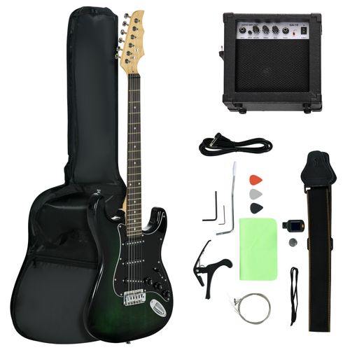 SPORTNOW 6 String Electric Guitar with 15W Amp Digital Tuner Picks Case Bag