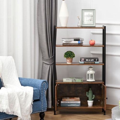 Multifunctional Bookshelf Storage Cabinet Bookcase  Shelves & Cupboard