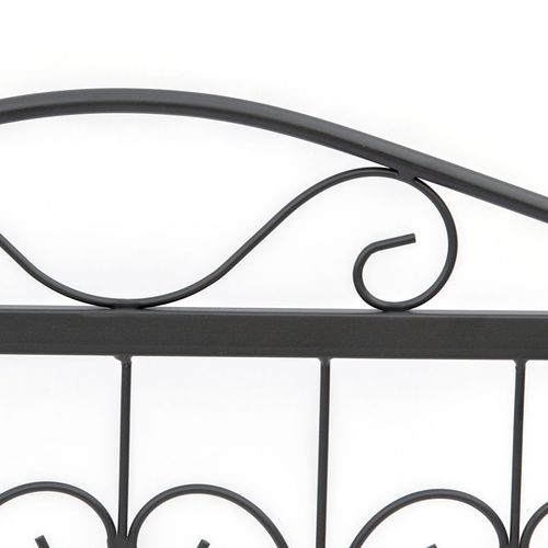 Decorative Garden Fencing 4PCs Metal Border Edging