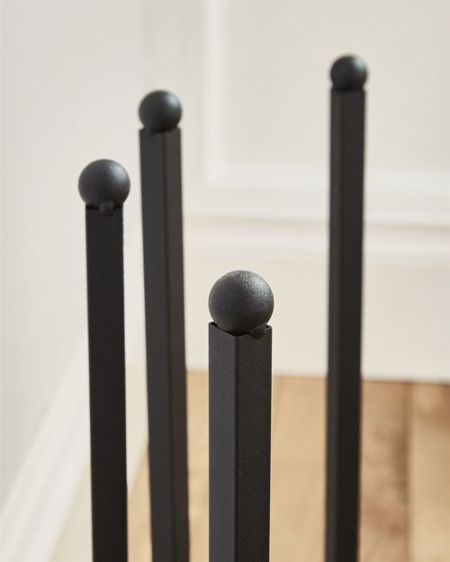 5 Pair Black Round Boot Shoe Rack Welly Holder Stand Storage Organizer