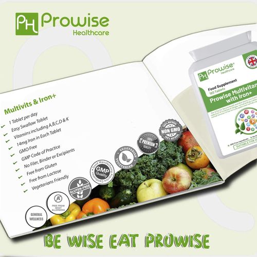 Multivits and Iron+ 180 Tablets by Prowise Healthcare