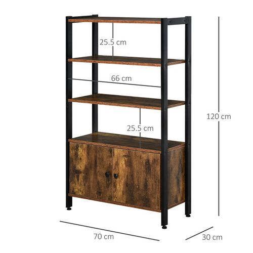 Multifunctional Bookshelf Storage Cabinet Bookcase  Shelves & Cupboard