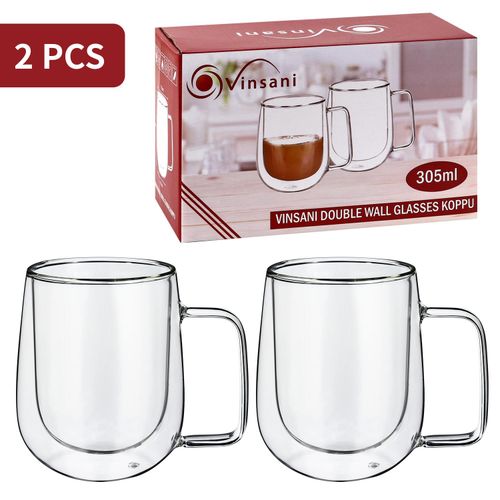 VINSANI DOUBLE WALL GLASSES KOPPU 1010314