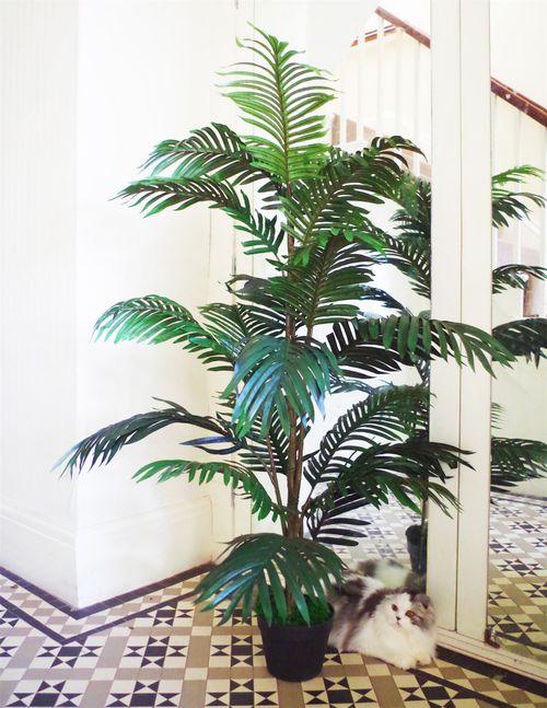 140cm Large Bushy Artificial Palm Tree