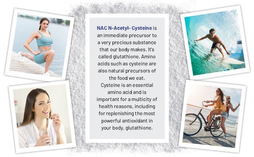 NAC N-Acetyl- Cysteine 600mg 120 Vegan Capsules – UK Manufactured by Prowise